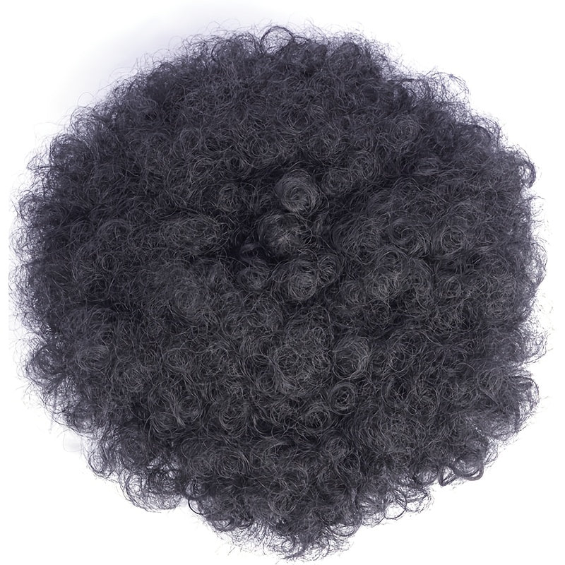 Afro Curly/Kinky Braided Ponytail with Secure Clip & Adjustable Strap - Easy Styling for Daily Use, Parties, and Photography, High-Temperature Fiber, Everyday Hairstyle | Secure Clip Attachment | Adjustable Strap Feature, Ponytail Holder