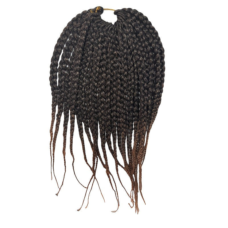 3pcs Thick Braided Ponytail Extensions - Handmade Twisted Crochet, 200% Density for Fluffy Texture, Everyday Wear with Personality, Easy to Unlock Street Style Fashion!
