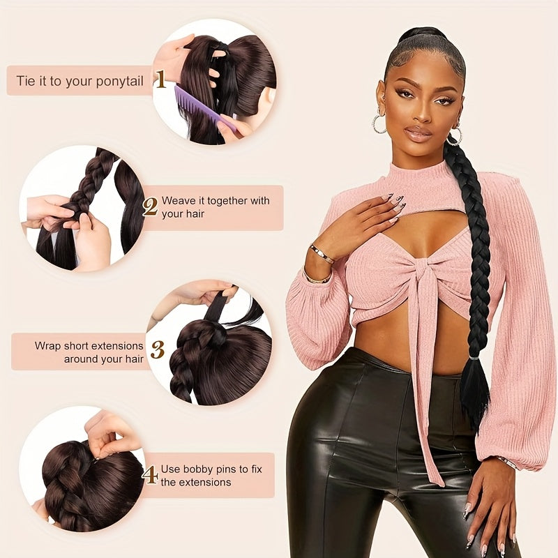 Wrapped Ponytail Hair Extension
