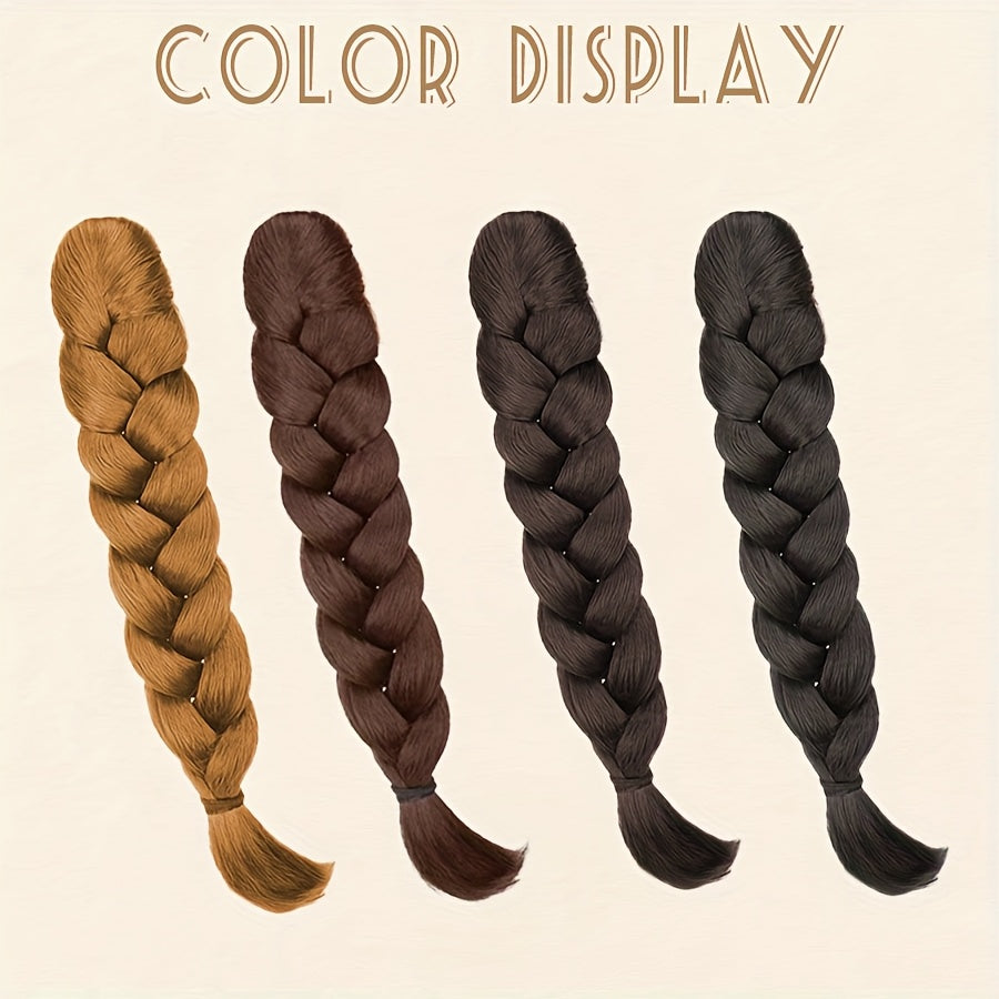 Elegant Claw-Clamp Ponytail Extension - Versatile Loose Curly Hairpiece for Women, Perfect for Parties, Weddings & Casual Attire, High-Quality Heat-Resistant Fiber, Available in Black, Brown & More Shades, Ponytail Hair Extensions
