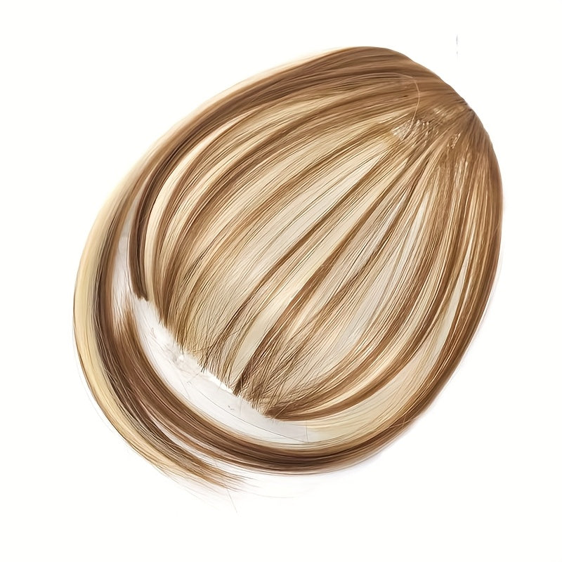 Hair Accessory Featuring Sideburns And Bangs, Wig with Clip-On Fringes, Everyday Clip for Women with Faux Bangs