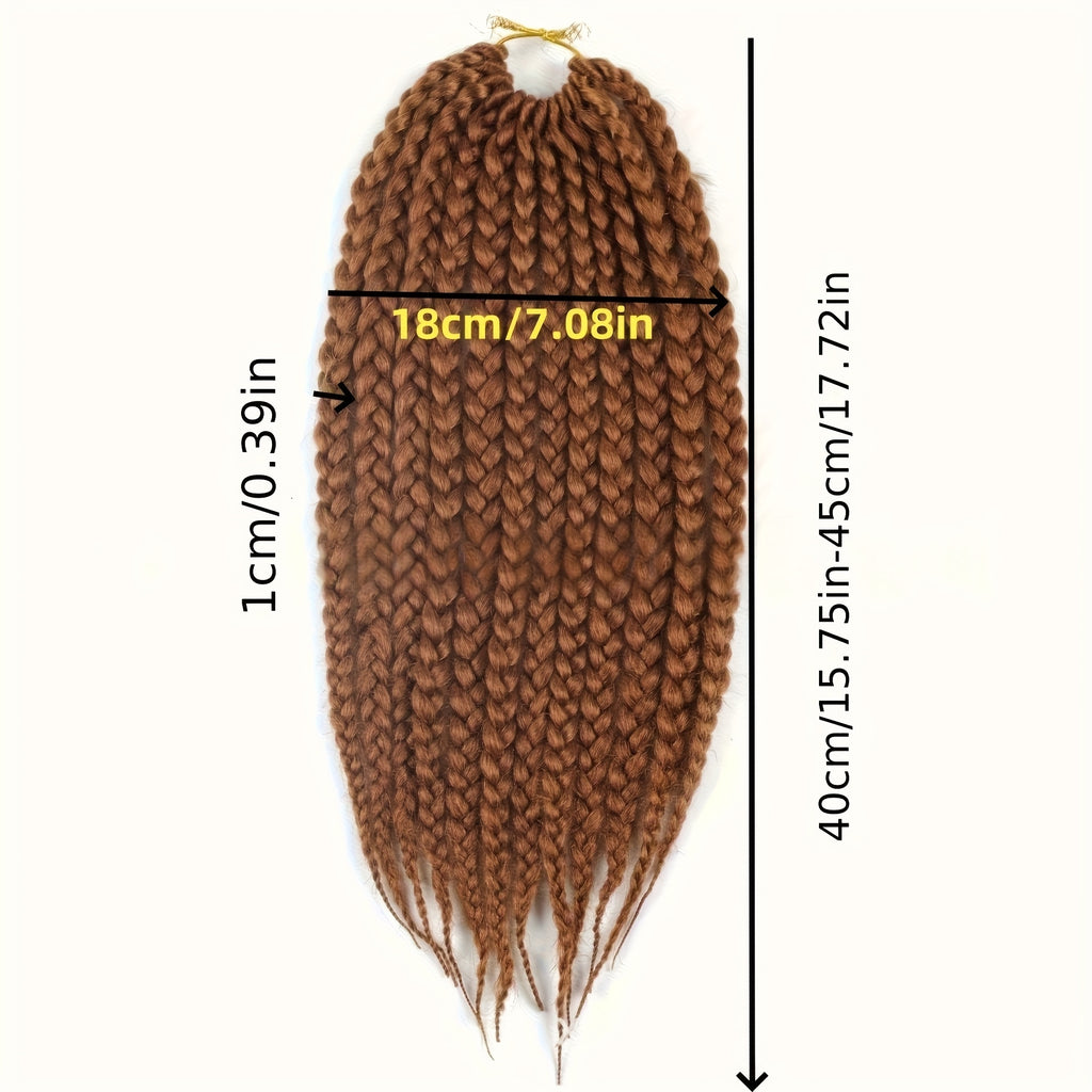 3pcs Thick Braided Ponytail Extensions - Handmade Twisted Crochet, 200% Density for Fluffy Texture, Everyday Wear with Personality, Easy to Unlock Street Style Fashion!