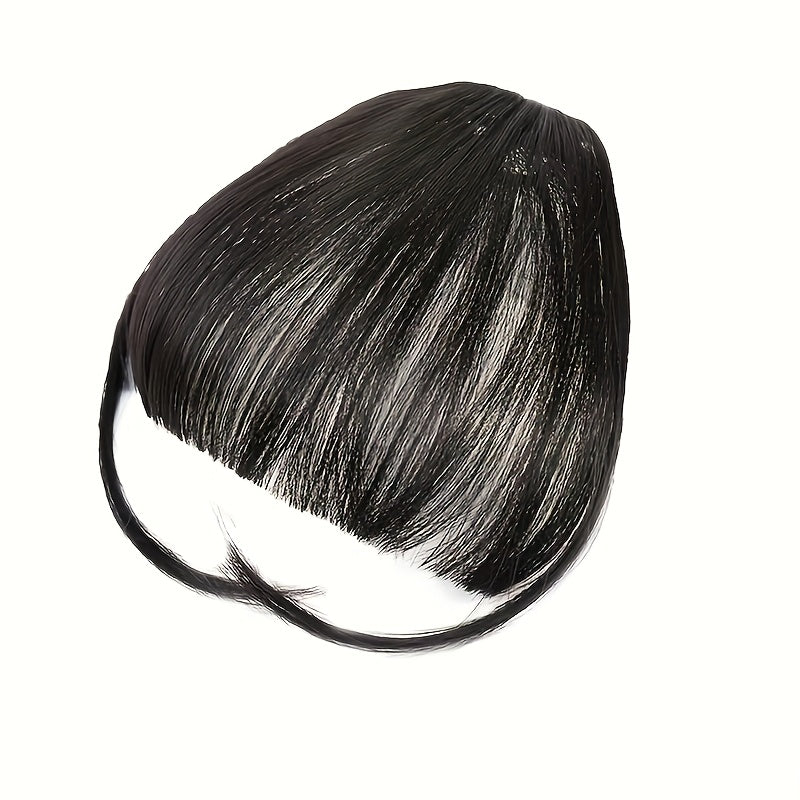 Hair Accessory Featuring Sideburns And Bangs, Wig with Clip-On Fringes, Everyday Clip for Women with Faux Bangs
