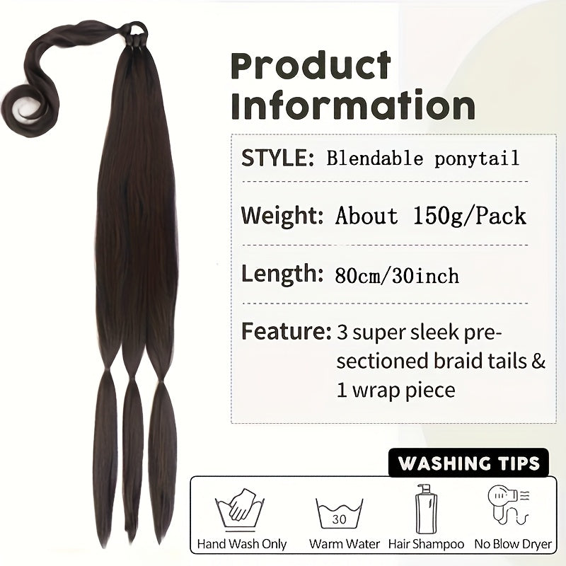 Wrapped Ponytail Hair Extension